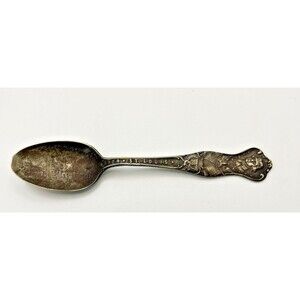 1904 Palace Of Machinery St Louis Exposition Vintage Souvenir Spoon